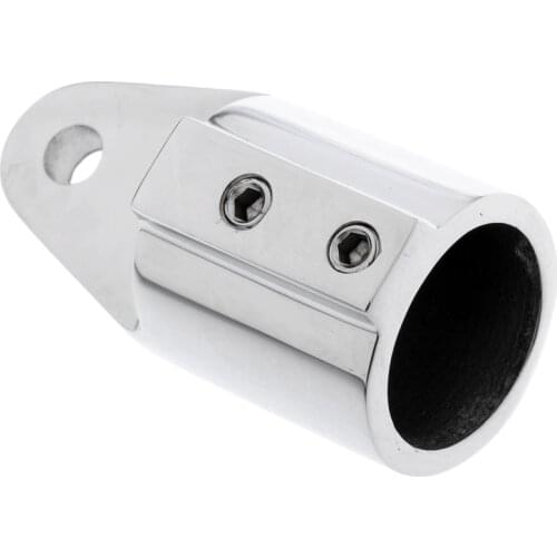 4x Marine Boat Marine Eye End Cap Bimini Top Fitting 25mm Stainless Steel