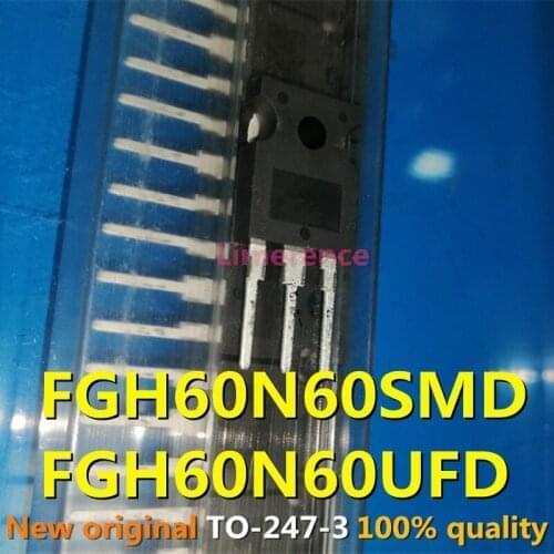 5PCS FGH60N60SMD FGH60N60UFD TO247 FGH60N60 60N60 TO-247 new and original IC Chipset
