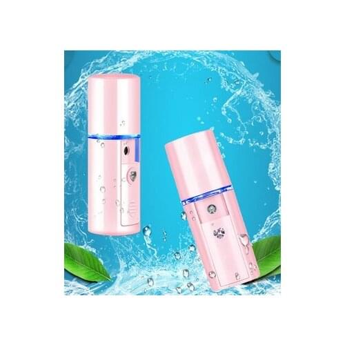 50 pcs Beauty Hydrating Water Portable Face Spray Care Health Spa girl Nano Spray Mist Facial Steamer