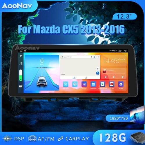 128GB Android Car radio GPS For Mazda CX5 2013-2016 car Multimedia Player Navigation Stereo receiver Head Unit