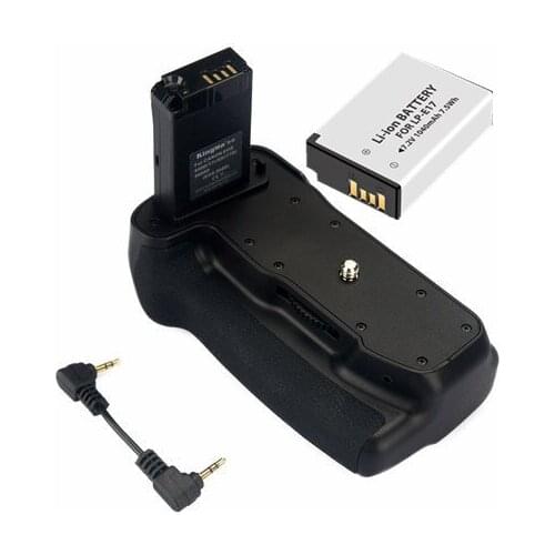 Battery Grip Holder + LP-E17 Battery for Canon EOS 800D/Rebel T7i/77D/Kiss X9i DSLR Camera, LP-E17, LPE17