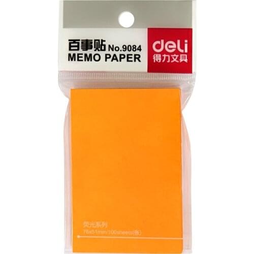 DL Effective 9084 color paste imported fluorescent colored paper stickers stickers N facil Stationery for office