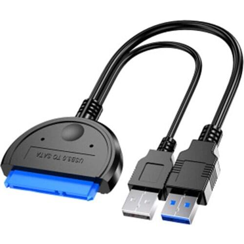 USB To SATA Adapter Cable Support 2.5 Inch External SSD HDD Solid State Hard Drive Disk Easy To Drive Cable