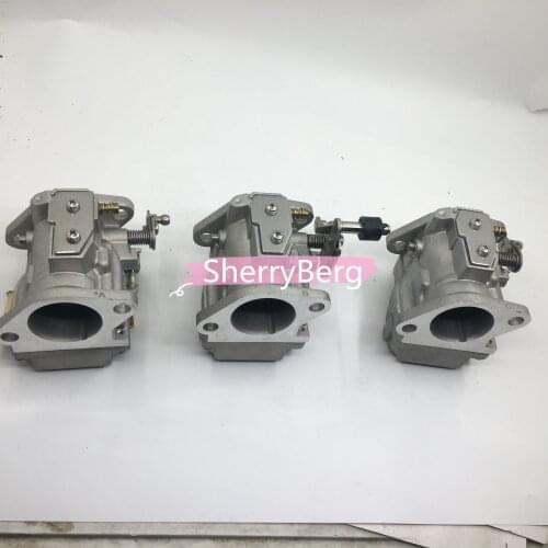 SherryBerg carb carburetor carburettor 1987-1989 70-90 hp for Mercury Mariner Outboard Carburetors 9012A7 WME set of 3 carbs
