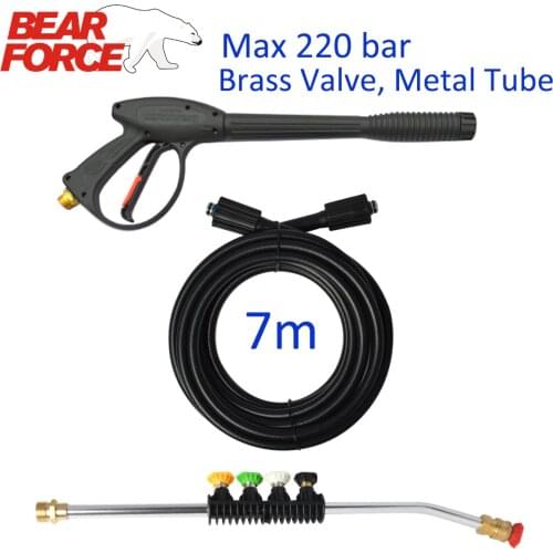 High Pressure Washer Gun Hose Kit Hig Pressure Water Gun Hose Pressure Washer Spray Gun Lance Nozzle Hose set Car Washer Gun