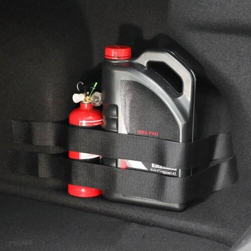 Car Trunk Organizer Fixing Belt Extinguisher Fixing Belt For Subaru Forester XV mitsubishi asx outlander honda civic mazda 2