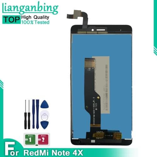 LCD For Xiaomi Redmi Note 4X Note 4 LCD Display Digitizer Touch Screen Assembly note 4x 4 X Frame Global Version Snapdragon 625