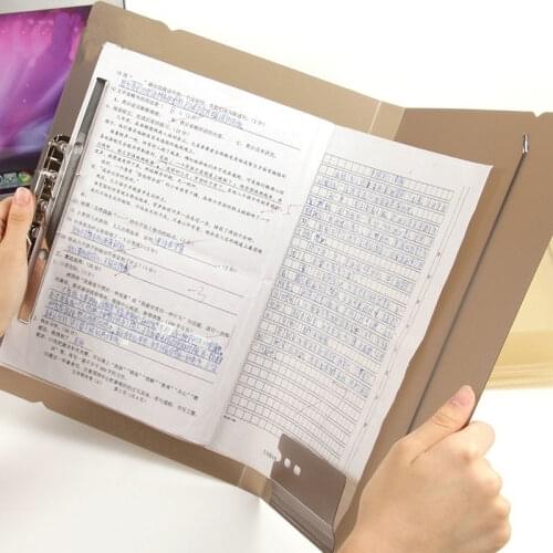 Landscape File Folder A3 Document Organizer Clipboard A4 Paper Organizer Clear Plastic Folders For School