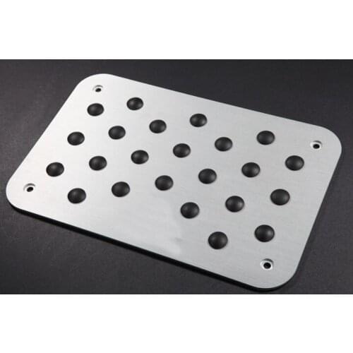 TTCR-II Floor Carpet Mat Pedal Pad Footrest Plate StickerCar Accessory For Mazda 2 3 5 6 CX-3 CX-4 CX-5 CX-7 CX-9 MX-5 ATENZA