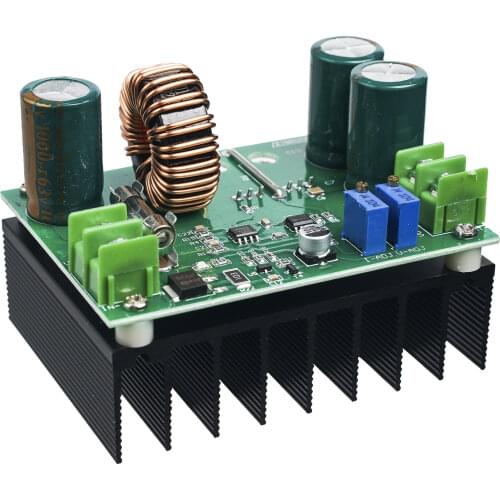 DC/DC Boost Converter 10-60V to 12-80V Step-up Voltage Regulator 600W Auto Power Supply Transformer Adjustable Output Volt Contr
