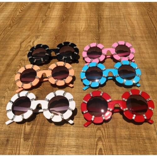 ZAOLIHU Flower Baby Sunglasses Summer Colorful Shades UV400 Kids Eyewear Unique Children Cute Sun Glasses Small Designs Eyeglass