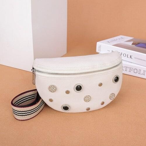 High Quality Genuine Leather Women Handbag Designer Diamonds Cowhide Women Shoulder Tote Bag Fashion Luxury Female Messenger Bag