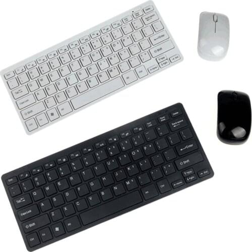 Ultra-Thin Wireless Keyboard and Mouse Static Voice 2.4G Keyboard and Mouse Kit Wireless Keyboard and Mouse Set