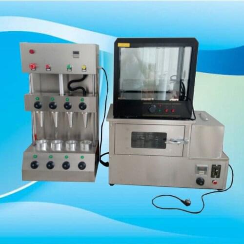 High Power Pizza Cone Machine Commercial Pizza Cone 110v 220v Rotary Pizza Oven Machine And Display Warmer Cabinet