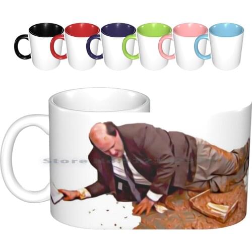 Kevin Malone Famous Chilli Ceramic Mugs Coffee Cups Milk Tea Mug The Office Chilli Casual Friday Kevin Malone Erin Hannon Funny