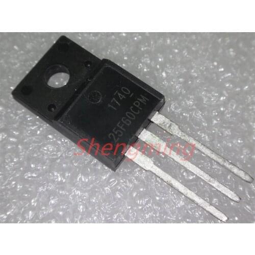 10pcs F25F60CPM 25F60CPM TO-220F