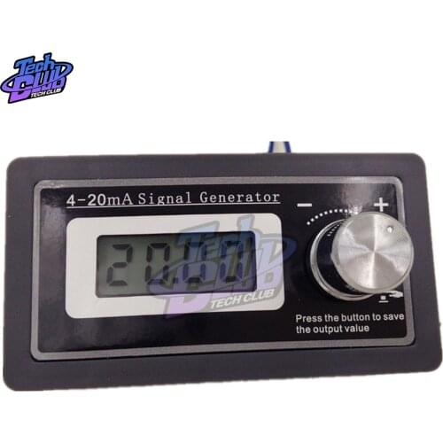 2-wire 4-20mA Current Loop Signal Generator JS-420ISG-V2 Panel-mounted Current Transducer Support 2,3,4 Wires