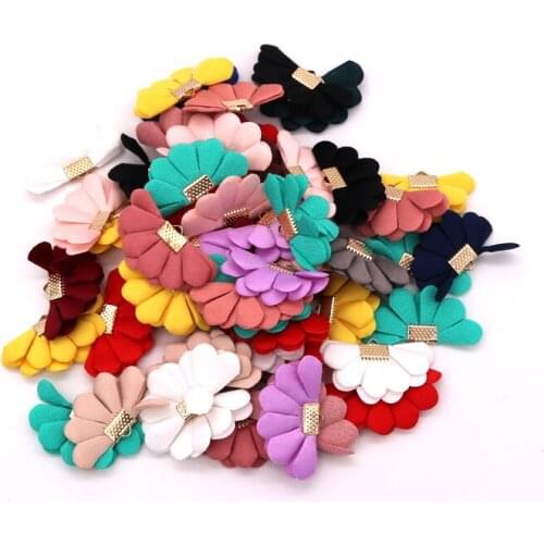 200pcs Pick Colors Tassel Findings Flower Silk Polyester Charms Pendant Drop Earring Tassels for Jewelry DIY Craft Making