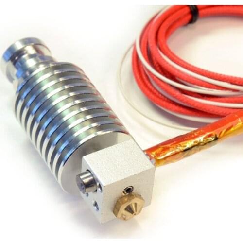 3D printer reprap remote extruder for Reprap Jhead 1.75mm filament,0.3mm/0.4mm/0.5mm nozzle with thermistor cable full metal