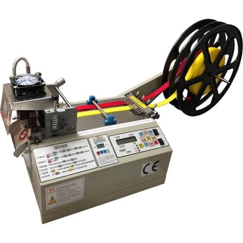 A-213 Simple model automatic hot knives polyester round rope belt cutting machine