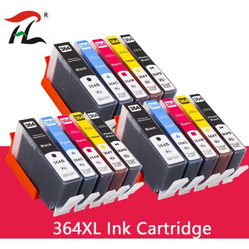 364XL Compatible Ink Cartridge for HP364 XL hp364 Photosmart 5520 5524 6510 6520 7510 B109 B110 B209 B210 C309 C310 C410 Printer