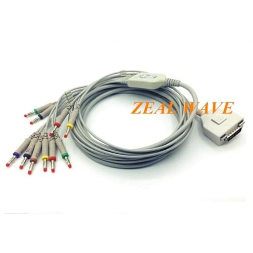 EKG CABLE ECG Cable One-Piece 10-Lead Futian