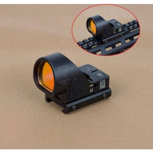 Mini RMR SRO Red Dot Scope Collimator Glock Reflex Sight Scope Fit 20mm Rail For Airsoft Hunting Handgun Rifle Sight
