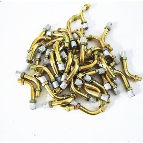 Brass Elbow Tube for PUCH Moped 17mm Bing Style Carburetor motorcycle Carburetor elbow accessories for PUCH bing 17 carburetor