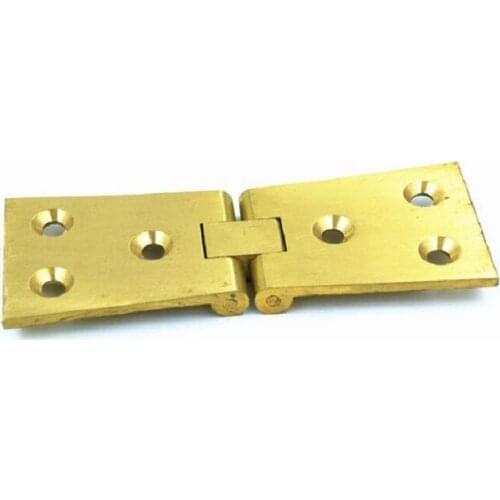 Copper flap Hinge round table folding hinges 105X39X3MM