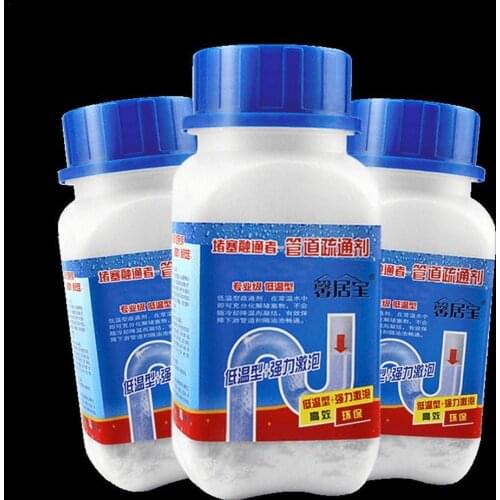 Powerful Pipe Dredging Agent Closestool Toilet Drain Cleaner Kitchen Unblocker Clogging Dredge Sink Deodorization Pow Sewer D8M3