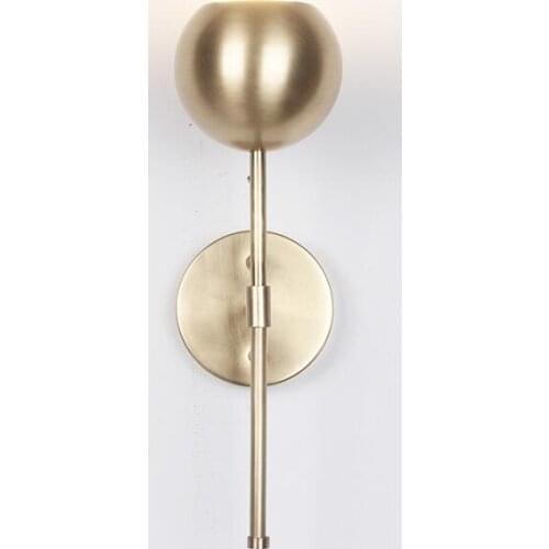 Free shipping hot selling brass led wall light, led lights for home decoration home lighting led wall lamp wall sconce