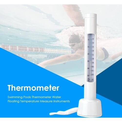 Portable Swimming Pool Floating Thermometer Bathtub Spa Hot Tub Fish Ponds Temperature Measuring Meter