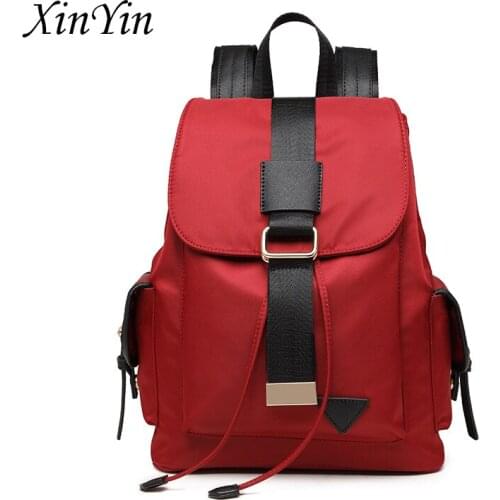 Stylish backpacks for school teenagers girls student blue small backpack purse for women travel high quality youth bag sac a dos