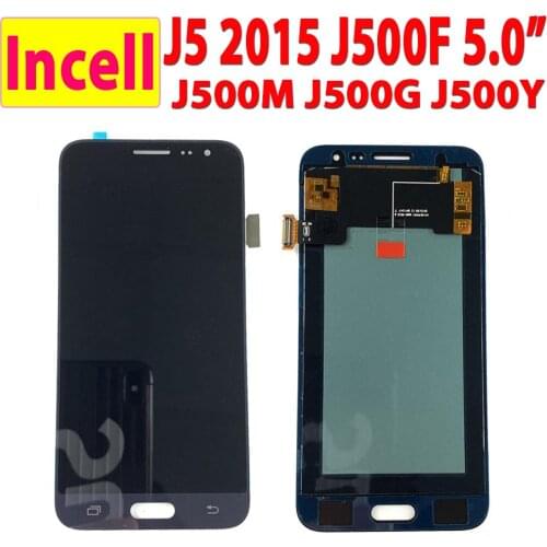 Incell Thin Adjust For Samsung Galaxy J5 2015 J500H Touch Screen LCD Digitizer Display For Samsung J500 J500F J500M Iron J500Y