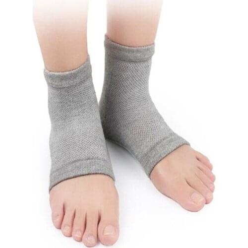 Moisturizing Heel Sock For Plantar Fasciitis Foot Spur Socks Silicone Sleeve Gel Socks For Dry Cracked Feet, Relief Foot Pain