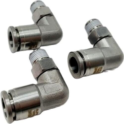 SMC stainless steel connector KQG2L10-01S KQG2L10-02S KQG2L10-03S 12