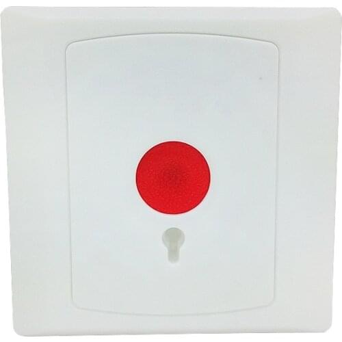 Auto Reset NC/NO Options Panic Button Plastic Switch For Alarm System Fire Retardant Shell Emergency Swtich