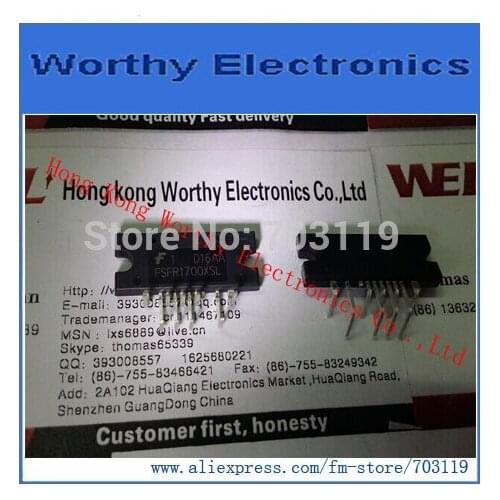 Free shipping 10PCS/LOT FSFR1700XSL FSFR1700XS FSFR1700X FSFR1700 IC FPS PWR SWITCH 200W 9-SIPL