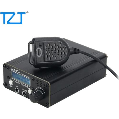 TZT USDR USDX SDR Transceiver All Mode 8 Band HF Ham Radio QRP CW Transceiver 80M/60M/40M/30M/20M/17M/15M/10M