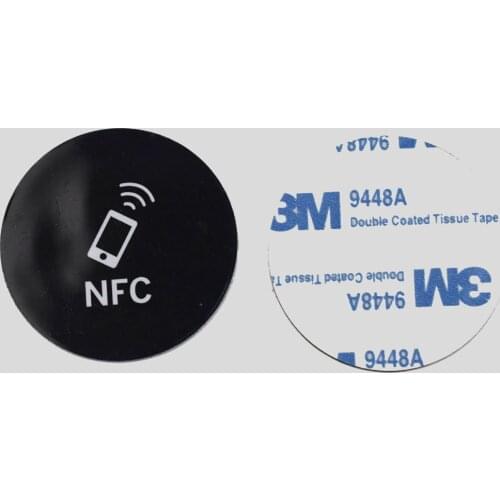1pcs NFC Sticker UID IC Changeable Smart Keyfobs Tags RFID 13.56MHz Block 0 Sector Writable anti-jamming mobile phone sticker