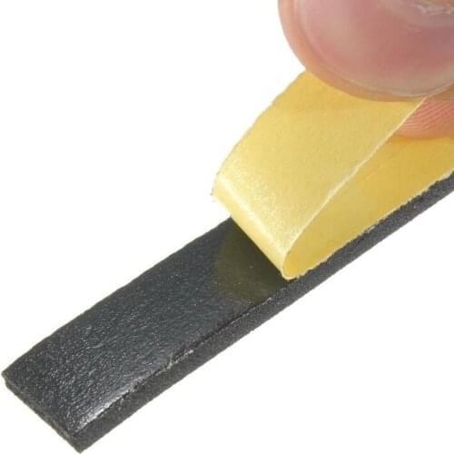 3x10mm Single Sided Adhesive Waterproof Weather Stripping Foam Sponge Rubber Strip Tape Door Seal Hot Sale 1meter