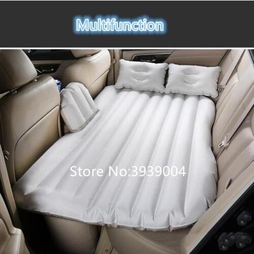Mothers Day Gift!!! 135X88X45CM Car Travel Inflatable Mattress Air Bed Cushion Camping Outdoor Universal Vehicle Air Couch