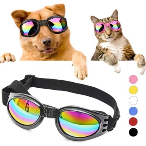 Adjustable Pet Dog Sunglasses Pet goggles For Dog Large Elastic Webbing Supply Puppy Goggles Eye Glasses Dog Accessories