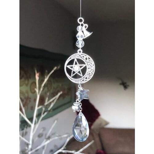 Witch/Pentagram/moon Suncatcher
