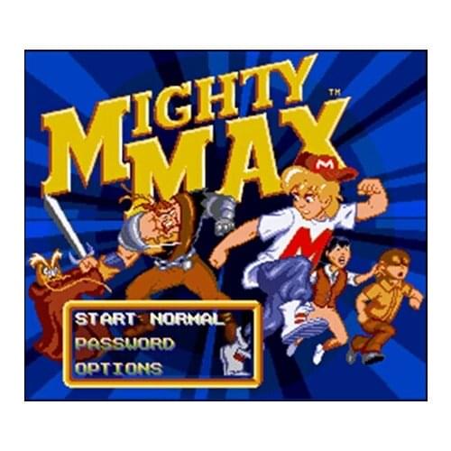 Mighty Max 16 bit Big Gray Game Card For NTSC Game Player Drop Shipping