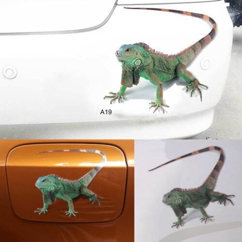 3D Car Sticker Animals Bumper Spider Gecko Scorpions Sticker Auto Motorcycle Accessories for Chery Geely Vision SC7 MK CK