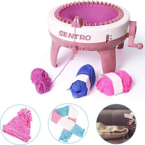 40 Needle Cylinder Knitting Wool Machine Knitting Machine Handmade Creative Childrens Loom Knitting Sweater Hat Knitting Device
