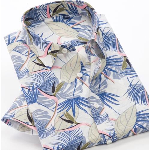 BAIDAFEI Men's Beach (Hawaiian) Shirts