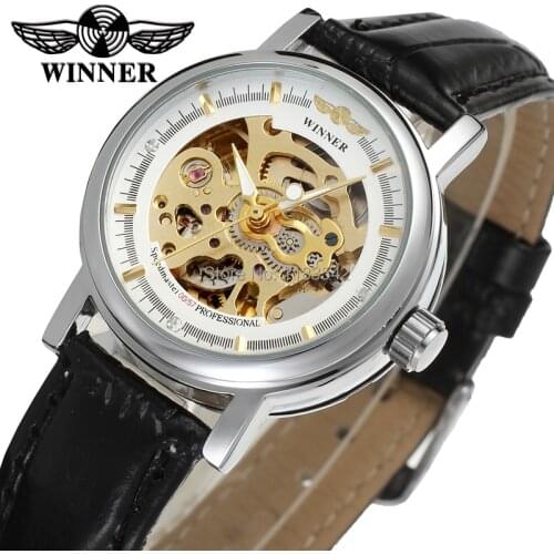 Winner Watch Fashion Women Watches Top Quality Lady Watch Factory Shop Free Shipping WRL8048M3S8