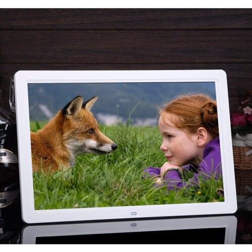 Digital Picture Frame 15inch Wide Screen HD LED 1280X800 Album with Remote Control Clock Calendar MP3 MP4 Movie Player r30